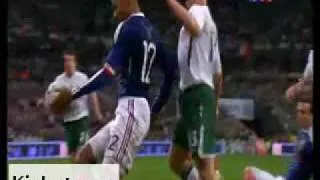 Ireland v France WCQ 2010 Thierry Henry Goal Hands