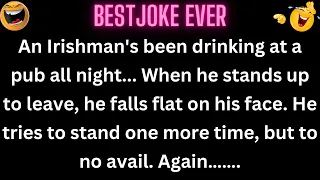 😂 Joke Of  The Day | An Irishman's been drinking at a pub all night  | #jokes