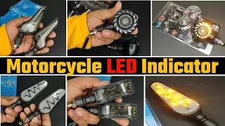 Running LED Indicators For Bike | Led Running Light Indicator | Bike Indicator @shekhawatmodifiers