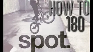 КАК СДЕЛАТЬ 180 НА ВМХ | How to 180 on BMX | spot.