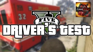 Driver's Test - Grand Theft Auto V - GameFails