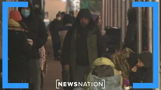 Some NYC migrants protest relocation plan | Early Morning