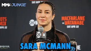 Sara McMann Not Looking Past Blencowe, But Has Some Cris Cyborg Questions | Bellator 294