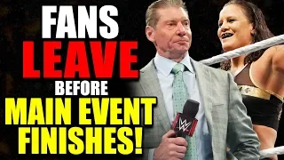 Fans LEFT Before WWE Elimination Chamber 2020 Main Event Finished!