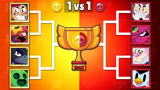 Who is The Best Legendary or Mythic Brawler? | Brawl Stars Tournament