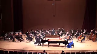 Poulenc - Concerto for two Pianos and Orchestra - 1st mov.