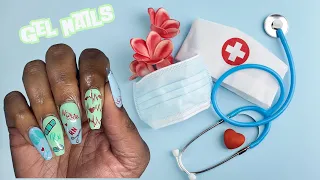 DIY Guide: Gel Nails with Nail Stamping|Nail Reserve|National Nurses Week