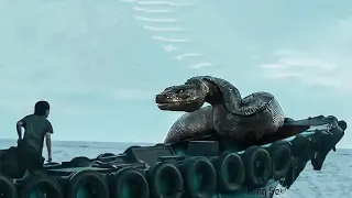 Snake King Island Explained in Hindi | Titan Python Movie Explained | Fantasy Focus