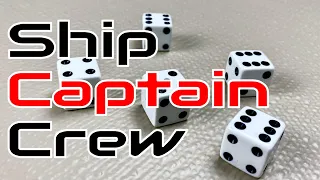 How to Play Ship Captain and Crew | dice games | Skip Solo