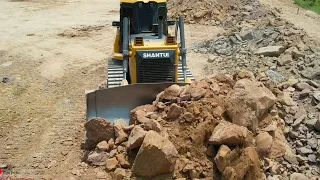 The Best Heavy Dozer Pushing Gravel Hard Removing Equipment Stronger Machine