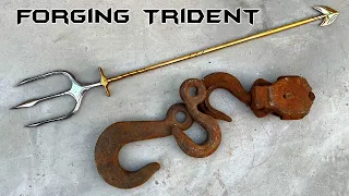 Forging POSEIDON'S TRIDENT Out of Rusty Hook