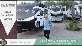 2024 Grand Design Imagine 22MLE - Paint me Green, Call me a Pickle! - Layzee Acres RV Sales