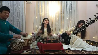 Sanskrati-Prakrati Wahane ( sitar-santoor) raag-puriyadhanashree tabla-shiri Nishant sharma