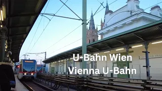 Wien U Bahn - Vienna U-Bahn (January 2024)