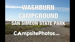 San Simeon State Park, CA  Washburn Campground