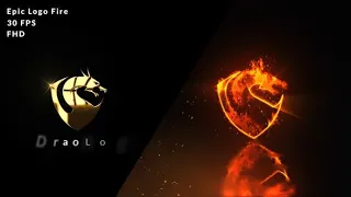 Epic Fire Logo Reveal AFTER EFFECTS Template Videohive 30854069