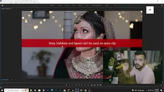 Warp Stabilizer in  Premiere pro | HINDI | warp stabilizer and speed can't be used on same clip