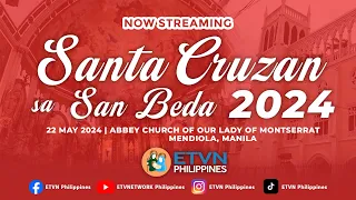 SANTACRUZAN sa SAN BEDA 2024 |  ABBEY CHURCH OF OUR LADY MONTSERRAT