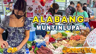 ALABANG MUNTINLUPA Walking Tour 2024  | Street Foods and Dynamic Changes in ALABANG'S Landscape