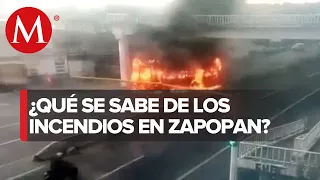 En Jalisco, criminales queman vehículos tras enfrentamiento con Ejército