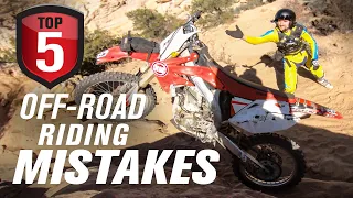 Top 5 Beginner Off-Road Riding Mistakes w/Josh Knight