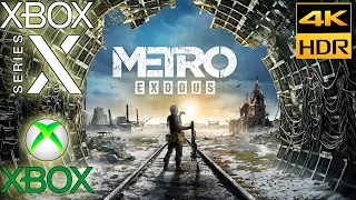 Metro Exodus - Xbox Series X 4K HDR - Gameplay Moscow Video 60fps