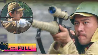 [Sniper Movie] The sniper breaks out and shoots the Japanese sniper in the head with one shot!