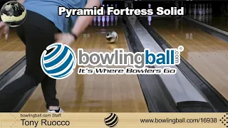 bowlingball.com Pyramid Fortress Solid Bowling Ball Reaction Video Review