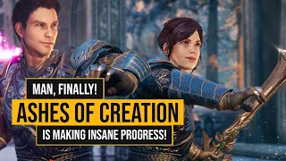 FINALLY! THE ASHES OF CREATION MMORPG IS MAKING INSANE PROGRESS!