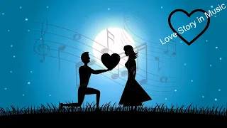 Beautiful Relaxing Love story in music, Peaceful Instrumental Music