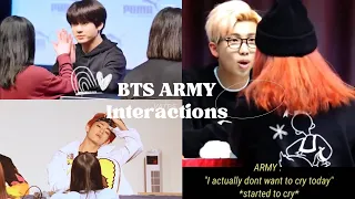 The Luckiest ARMY Pt. 2 | BTS ARMY Interactions at Fansign Event