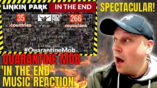 HOLY MOLY! Quarantine Mob 266 MUSICIANS DO " IN THE END " BY LINKIN PARK [ Reaction ] | UK REACTOR |