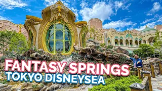 NEW First Visit to Fantasy Springs at Tokyo DisneySea!