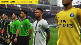 PES 2019 | Juventus vs PSG | Final UEFA Champions League [UCL] | Ronaldo vs Neymar, Mbappe