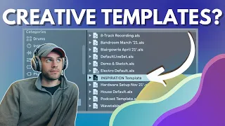 Instant inspiration with creative templates in Ableton Live.