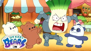 The Great Veggie War 🌽 (Part 1) | We Baby Bears | Cartoon Network