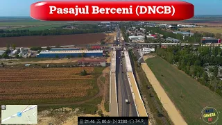 Pasajul Popești-Leordeni - DNCB - Pasajul Berceni - Retur  10.09.2022 4K  HDR ✈️