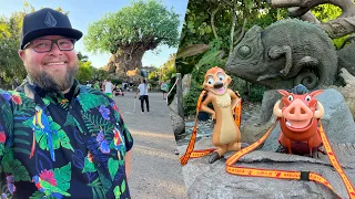 Disney’s Animal Kingdom 2023 | NEW Food & Timon Sipper | Riding Flight Of Passage: Walt Disney World