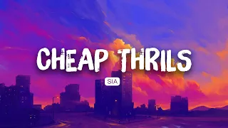 💕 Sia - Cheap Thrills (Lyrics) ft. Sean Paul | OneRepublic , The Chainsmokers | Mix