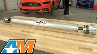 2015-2017 Mustang The Driveshaft Shop Aluminum One Piece Driveshaft Review