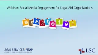Webinar: Social Media Engagement for Legal Aid Organizations
