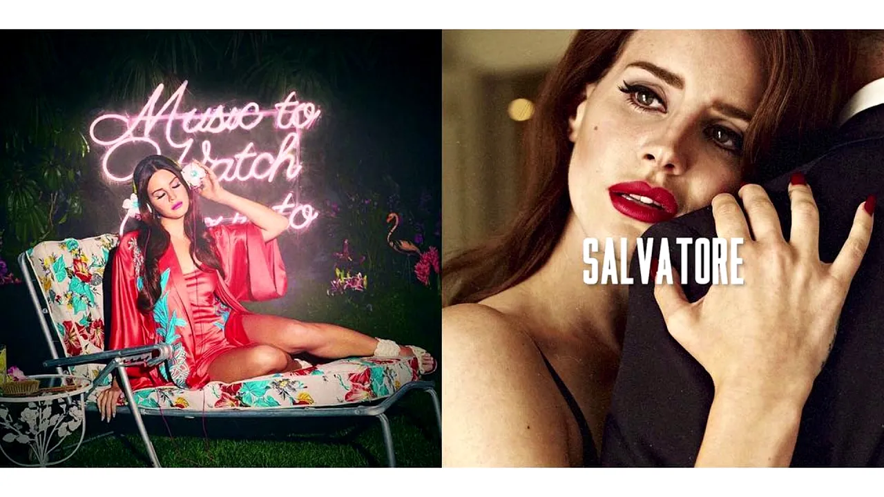 Music to watch boys to. Lana del Rey Salvatore обложка.