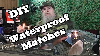 A Better DIY Waterproof Match