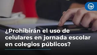 ¿Prohibirán el uso de celulares en jornada escolar en colegios públicos? Esto dice MinEducación