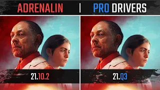 AMD Adrenalin vs AMD PRO Drivers | 1080P, 1440P and 4K Benchmarks