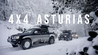 Nieve y 4x4 en ASTURIAS