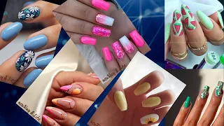 summer nails ideas  new 2023 10nail arts  #nailarttrends  #naildesigns  #NailLife