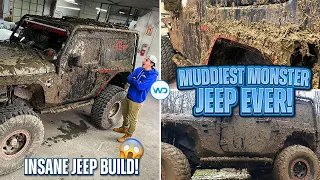 EXTREME DEEP CLEANING Of The Muddiest MONSTER Jeep Wrangler EVER! | Insane Disaster Transformation!