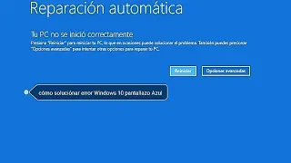 [SOLUCIÓN] Preparando Reparación Automática Windows 10 - diagnosticando su PC
