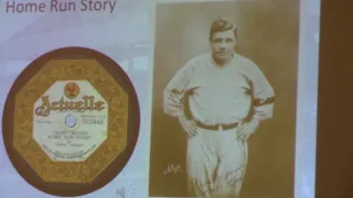 BABE RUTH: "I'M MORE AT HOME ON THE DIAMOND THAN ON THE DISC" presented by Mark Atnip